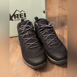 REI Black Hiking Shoes